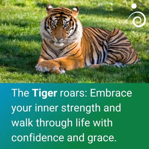 Spirit Animal Tiger Quote