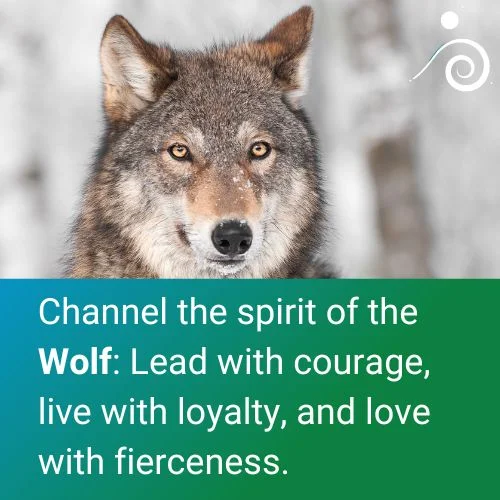 Spirit Animal Wolf Quote